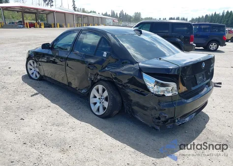 2005 BMW 530I z USA, uszkodzony, nr VIN WBANA73555B816004